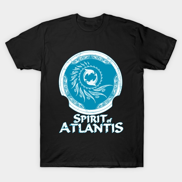 Spirit of Atlantis T-Shirt by NicGrayTees